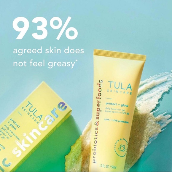 💛🆕💛 Tula Protect + Glow Daily Sunscreen Gel Broad Spectrum SPF 30 - Picture 7 of 8
